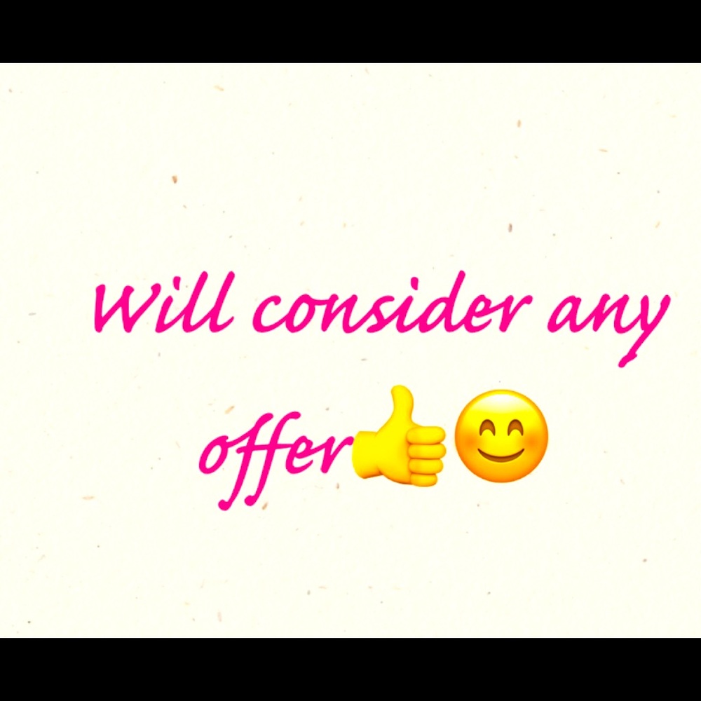Make an offer on any thing in my closet